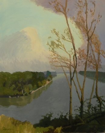 Afternoon On
                            The Missouri River, Carroll Country by Karl
                            Marxhausen