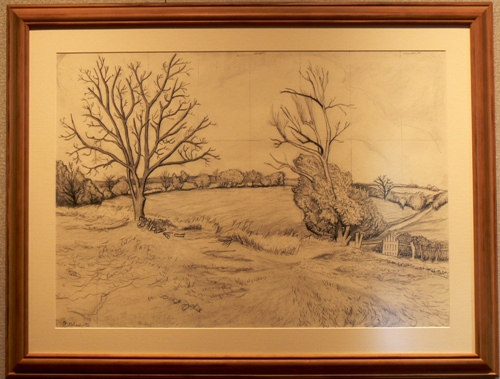 October Landscape by Joe Tonnar