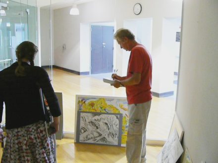Seven works added to the
                                    Moberly College permanent art
                                    collection