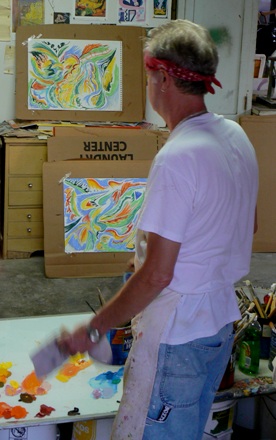 checking pastels